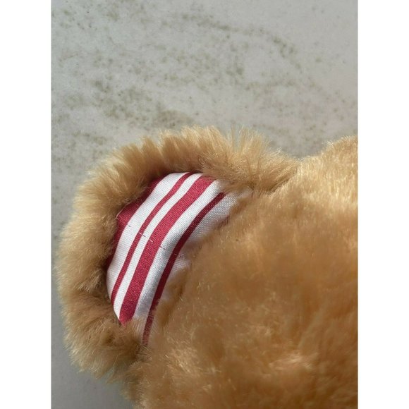 BUILD A BEAR Peppermint Paws Candy Cane Bear Full Size Plush With Sweater - Picture 7 of 10